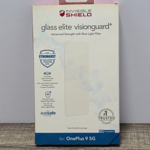 ZAGG Other - Zagg Invisible Shield Glass Elite Screen Protector One Plus 9